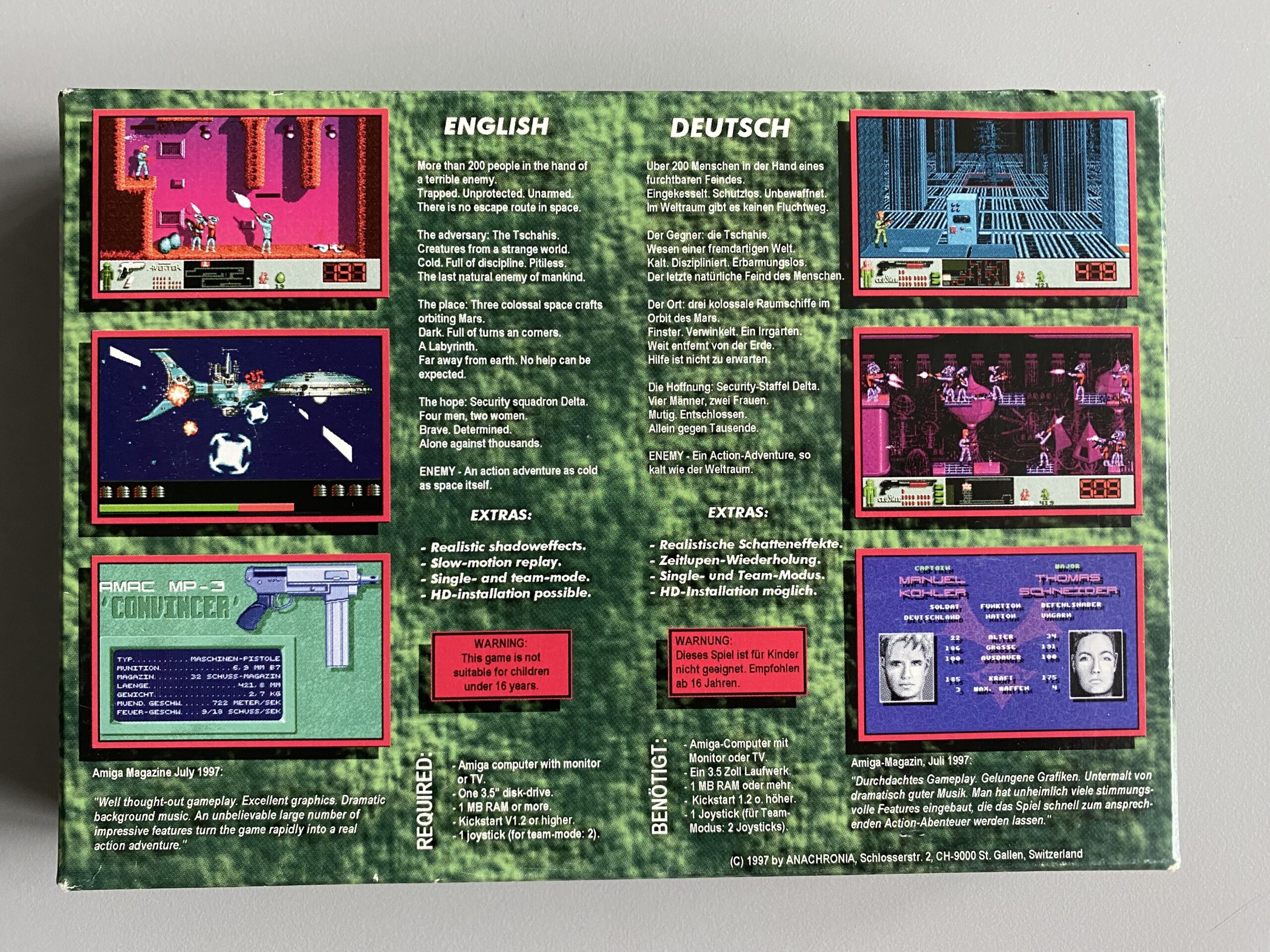 Enemy: Tempest of Violence back of box