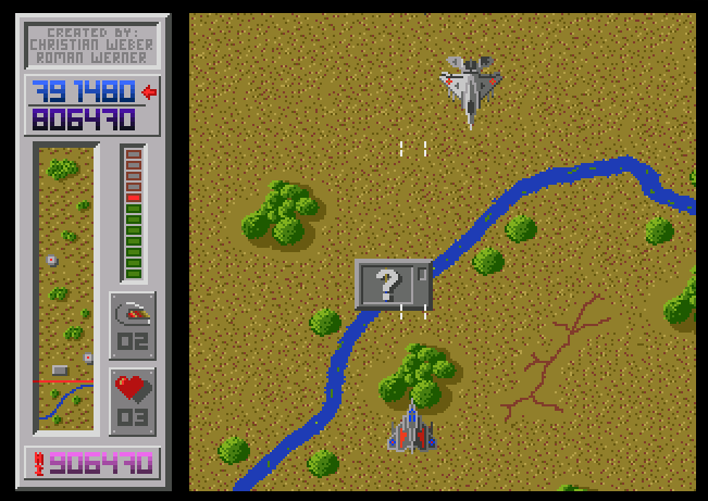 Screenshot of the vaporware game Exitor.