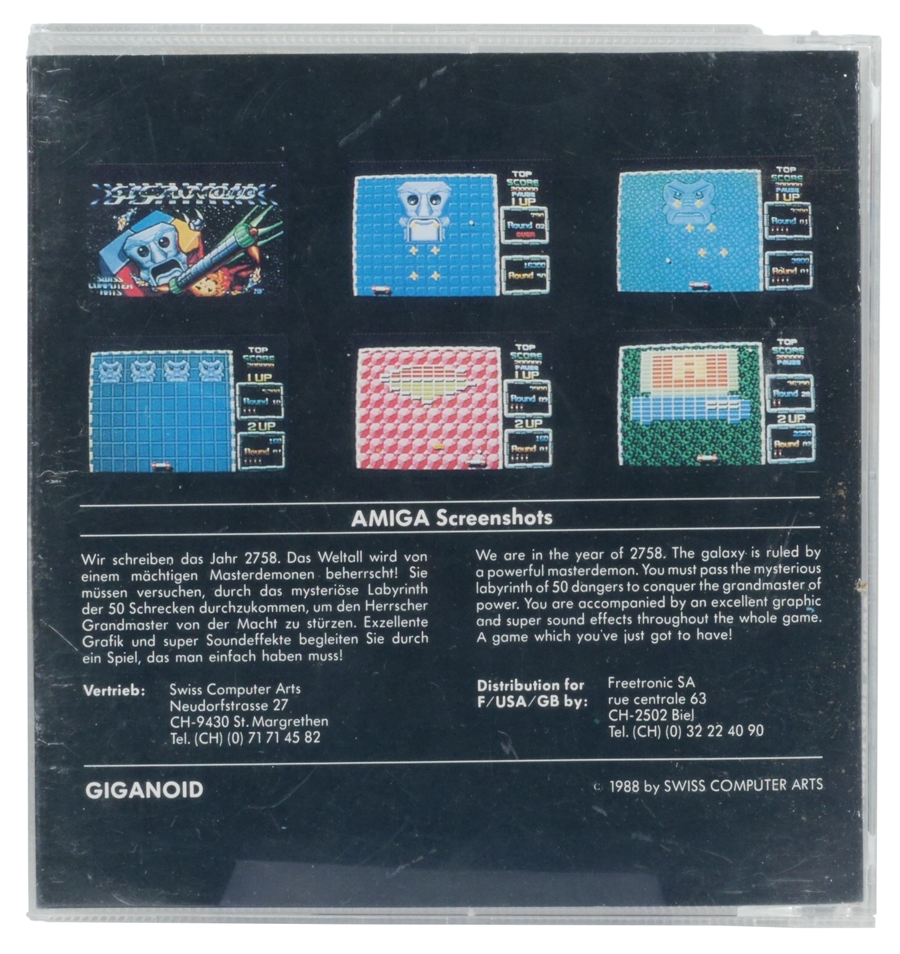 Back cover Giganoid