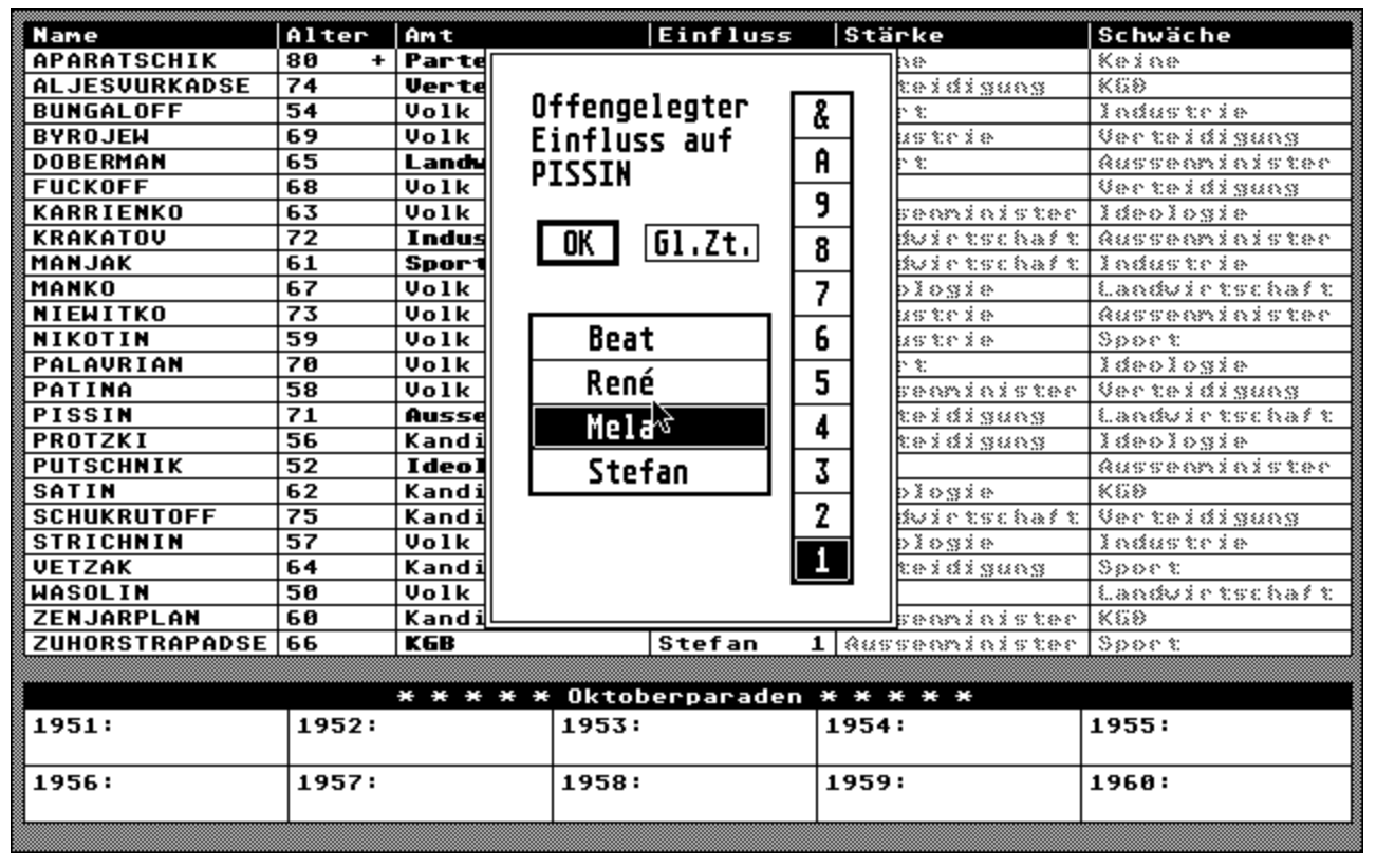 Screnshot of Kreml on Atari ST